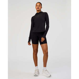 Chemise de protection solaire à manches longues On the Run - Noir - Product Image 4