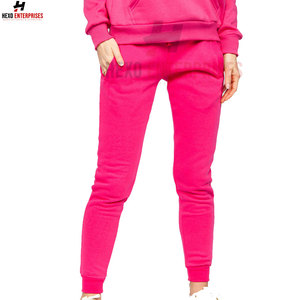 Conjunto de chándal de algodón 100% Premium para mujer, sudaderas con capucha y joggers de calidad con diseño liso para invierno - Product Image 5