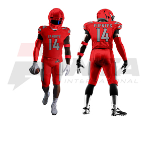 Conjunto de uniforme de fútbol americano para jóvenes y adultos, aparejos de sublimación personalizados, diseño de sarga, camisetas de fútbol americano personalizadas - Product Image 3