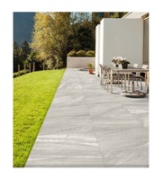 Carreaux de sol émaillés gris marbre Teryx Porcelanato 600x600 Espace jardin 20mm 3m Carreaux de bois d'extérieur Technique mosaïque Salle de bain