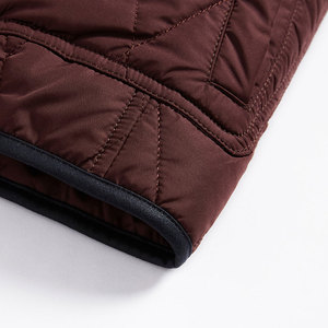 Chaqueta Acolchada de Invierno para Hombre, Estilo Urbano, Ligera, Cortavientos, con Cuello Alto y Cremallera, de Poliéster, de Alta Calidad, Venta al Por Mayor - Product Image 4