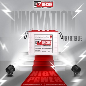 Batería de inversor tubular solar Baterías de plomo y ácido de mayor rendimiento DECORACIÓN de calidad superior IMPRESIÓN DE PANTALLA 12V 180 + Ah C10 DECORACIÓN - Product Image 5