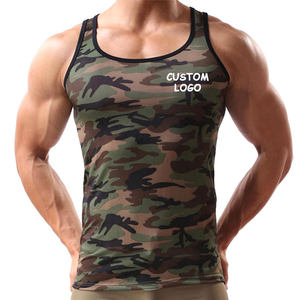 Débardeur de gym tricoté respirant personnalisé pour hommes séchage rapide polyester/coton vêtements de fitness musculation équipement d'entraînement décontracté - Product Image 1