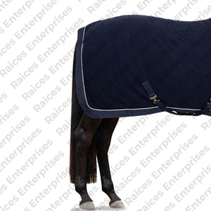Producto más vendido Alfombras y mantas de caballo ecológicas Cómodas y ligeras alfombras y mantas de caballo de algodón puro a la venta - Product Image 3