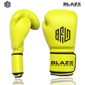 Gants professionnels en cuir MMA pour Kickboxing Boxe Muay Thai Training Gel Bagwork Punching Mitts - Product Image 6