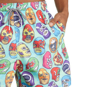 High Street Style Summer Quick Dry Beach Swim Shots Sublimación Shorts Ropa de baño personalizada - Product Image 4