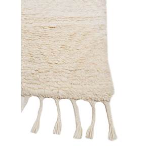 Alfombras de Lana Anudadas a Mano Zuri Ivory, Estilo Tabriz Geométrico, para Sala de Estar, Dormitorio, Hechas a Mano, Rectangulares y Cuadradas, para Adolescentes - Product Image 4