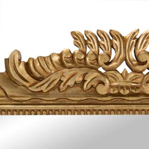 Elegante Espejo <span class=keywords><strong>de</strong></span> Pared Horizontal con Marco <span class=keywords><strong>de</strong></span> Hojas <span class=keywords><strong>de</strong></span> Acanto, Estilo Luis XVI Francés, <span class=keywords><strong>para</strong></span> <span class=keywords><strong>Chimenea</strong></span>, Decoración Clásica <span class=keywords><strong>para</strong></span> el Hogar - Product Image 3