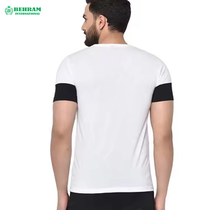 T-shirt Homme Coupe Boxy Personnalisé 230g en Coton Lourd 100% Coton Teint Uni Épaules Tombantes Coupe Classique Écologique - Product Image 5