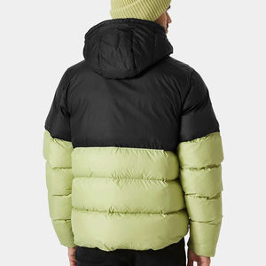 Chaqueta de Invierno para Hombre 2026, Nueva, al por Mayor, Color Sólido, Abrigo Grueso y Cálido, Chaqueta Acolchada Personalizada, Tejida, con Capucha, Servicio OEM - Product Image 4