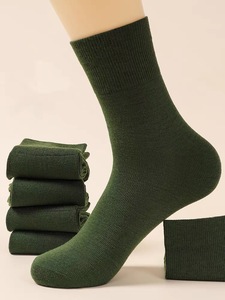 Chaussettes pour hommes en coton peigné gaufré de grande taille pour l'été, vente en gros d'usine, haute qualité - Product Image 5