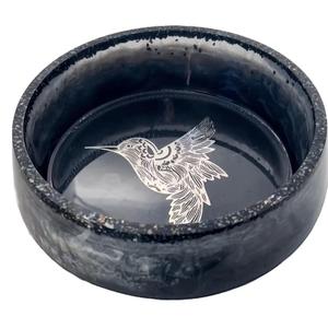 Bol en résine transparente de style ange avec finition brillante - Product Image 5