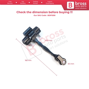 BDP1590 Rear Door <b>Hinge</b> Stop Check <b>Strap</b> Limiter for Model 3 5YJ3 2017-2023 108950900B - Product Image 5