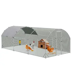 Outdoor Chicken Coop CGT06 for Chickens Poultry Rabbits Ducks Lockable Door Waterproof Cover
