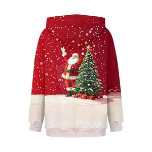 Latest Designs Custom Anti-pilling breathable <b>hoodies</b> for woman Street Winter Own Logo Premium Quality <b>Christmas</b> <b>Hoodies</b> - Product Image 4