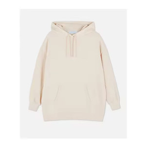 Sudaderas con capucha de algodón liso con logotipo personalizado para mujer, sudadera y sudaderas con capucha ajustadas de alta calidad - Product Image 1