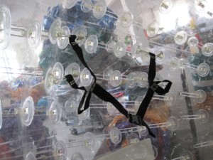 Balle Zorb gonflable pour homme, à rouler sur l'herbe ou à glisser sur une piste, pour les sports - Product Image 3