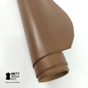 OEM Full Grain Cow Khaki Color Hide1.1-1.3 MM for Shoe Crafting Home Decor,Sewing Hobby Workshop Quality Leather Tooling,Trusted - Product Image 3