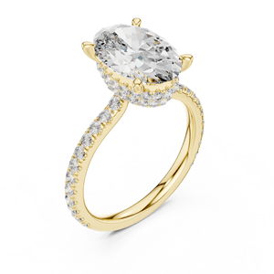 18K Adjustable <b>Statement</b> <b>Ring</b> in Stainless Steel - Product Image 5