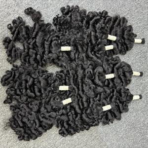 Best Quality Burmese Curly in Bulk Hair to <b>Braid</b>, 100% Human Hair, Raw Hair - Product Image 5