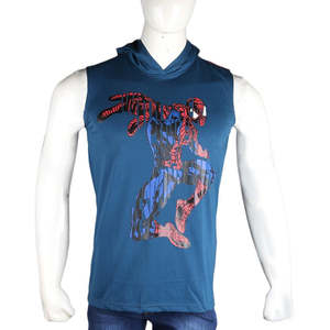 Sudadera con Capucha para Hombre - Azul Marino - Product Image 2