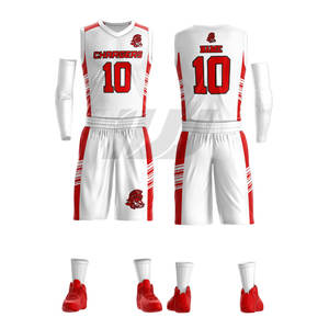 Uniforme de Baloncesto en Oferta, Uniformes Deportivos de Baloncesto Personalizados, Conjunto de Camiseta y Pantalones Cortos de Baloncesto Sublimados - Product Image 1