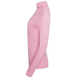 Nueva camiseta de verano de manga corta con cuello alto para mujer, de Color sólido, transpirable, ecológica - Product Image 2