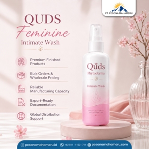 Quds Phytoderma Nettoyant Intime Doux avec Mousse Légère pour Soins Féminins Quotidiens (100ml 150ml 200ml) - Product Image 2