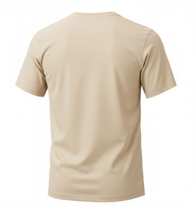 T-shirt à épaules tombantes surdimensionné avec logo personnalisé, streetwear, t-shirts en coton vierges, fabricant - Product Image 5