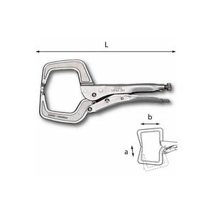 คีมยึดแบบล็อค Usag พร้อมปากจับแบบ C-Clamp - Product Image 1