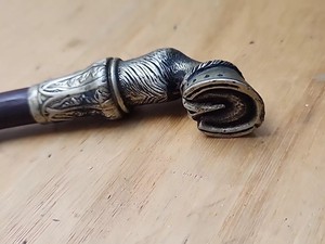 ไม้เท้าทองเหลืองสำหรับเดินในทะเลไม้เท้าสำหรับผู้ชายไม้เท้าแข็งแรงทนทาน - Product Image 4