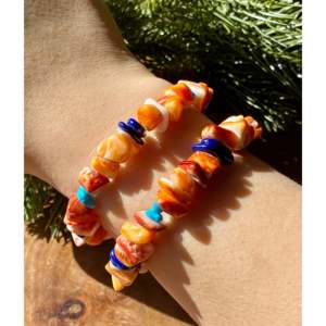 Corina Smith Multi Stone <b>Sterling</b> <b>Silver</b> <b>Beaded</b> Adjustable <b>Bracelet</b> Fine Chain Link Jewelry - Product Image 2