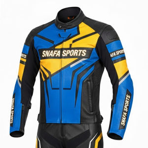 Nouveau design Meilleure vente Nouveau design Combinaison de moto Combinaison de course de moto professionnelle de haute qualité Combinaison de motard en cuir véritable - Product Image 5