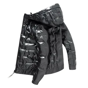 Top qualité rembourré manteaux bulle vers le bas doudoune chaud hiver hommes Jacke personnaliser Logo Design en gros - Product Image 2