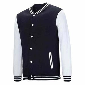 Veste de baseball de haute qualité pour hommes, veste universitaire en toile enduite, hiver, antibactérienne, broderie personnalisée - Product Image 2