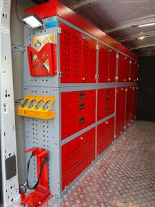 ตู้เก็บของแบบโมดูลาร์และระบบชั้นวางภายในสำหรับรถยนต์และรถตู้ |   โซลูชั่นชั้นวางของอัตโนมัติที่ทนทาน |   บริการ OEM/ODM - Product Image 2