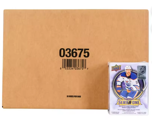 Mejor Precio 2025-26 Upper Deck Serie 1 Hockey Caja Blaster de 4 Paquetes Sellada de Fábrica Disponible para Compradores Mayoristas - Product Image 3