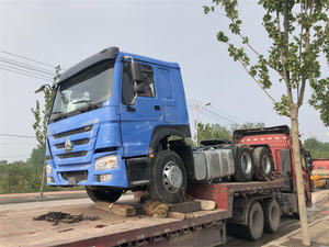 China Usó 10 Ruedas 371Hp 430 Hp Camión Tractor Euro2 Camión Tractor Diesel - Product Image 4