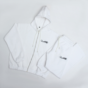 Customisable Ultra Soft Premium Quality Heavy GSM Warm Breathable Fleece Combed Zipper Hoodies <b>Joggers</b> Unisex <b>Oversized</b> Winter - Product Image 5