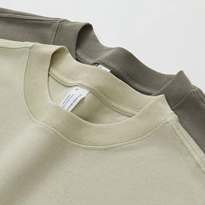 Nouveau design T-shirt vintage en coton vierge T-shirt vintage lourd pour hommes sur la taille T-shirt personnalisé - Product Image 3