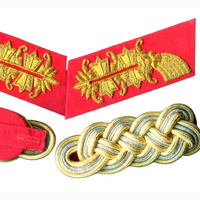 Fabricant de reproductions classiques d'uniformes, 100% fil et laine, colliers, écussons et badges entièrement personnalisés