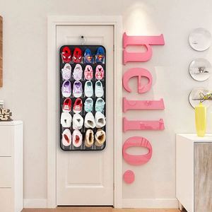 Organisateur de chaussures pour bébé à 24 poches à accrocher à la porte, pour chaussettes, sous-vêtements, jouets, bijoux et accessoires pour enfants - Product Image 2