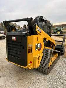 รถตักล้อยางขนาดเล็ก CAT 299D3 XE คุณภาพดี พร้อมหัวบดไม้ CAT HM418C มีสินค้าในสต็อก - Product Image 5