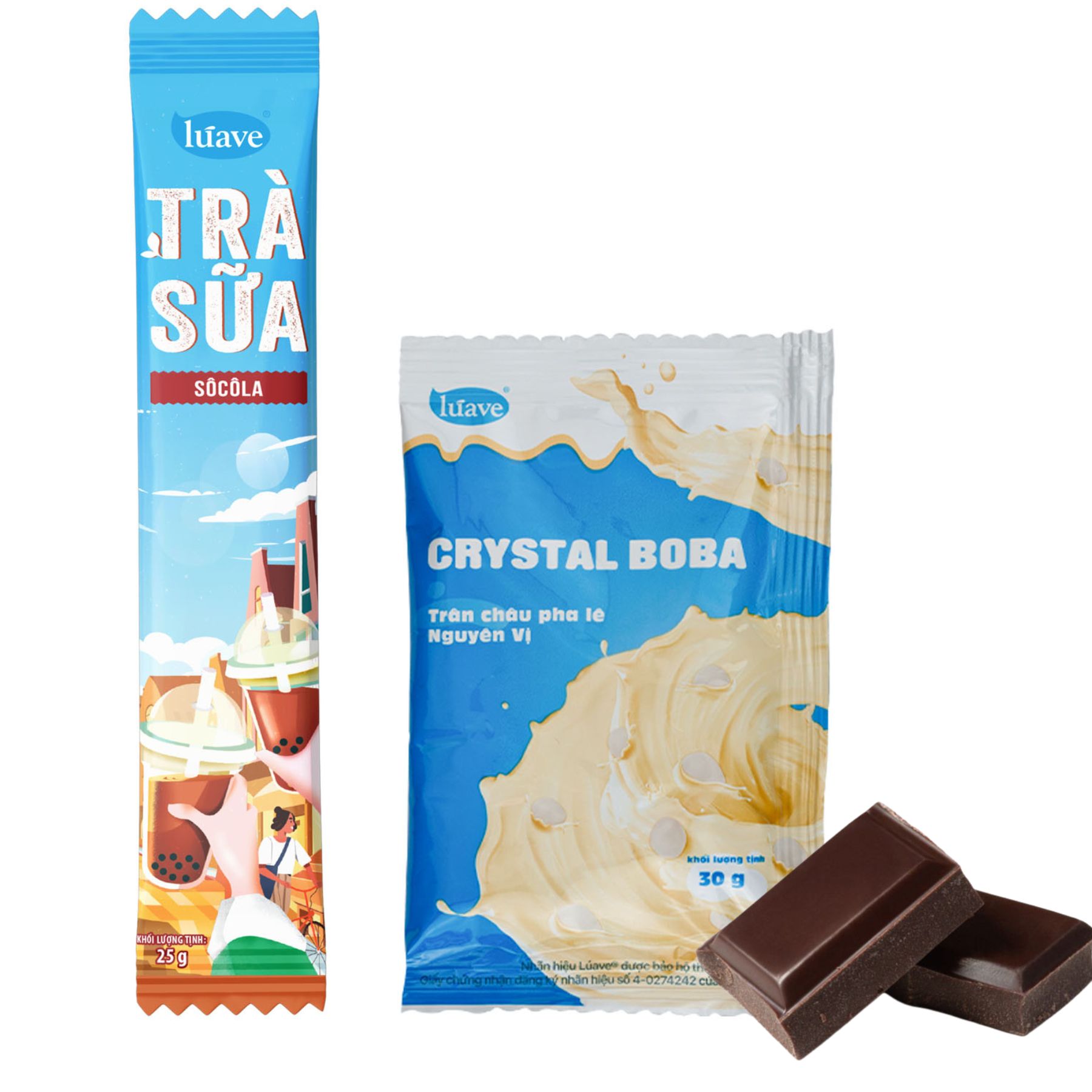 Choco Pearl Milk Tea, Tea Leaf Extract, Certified Vietnamese Production