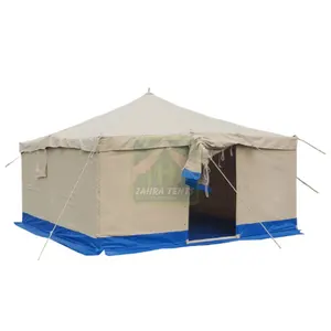 निविड़ अंधकार चार मौसम टेंट कुवैती डीलक्स तम्बू में पूरे बिक्री कीमत लक्जरी सांस कपास कैनवास डेरा डाले हुए तम्बू डीलक्स