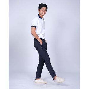 Ropa informal Polo Homme High Colourfastness 95% Poliéster 5% Spandex Polos de mujer Pareja Uniforme Ropa Mujer Vietnam - Product Image 1