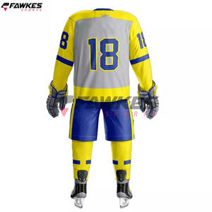 2024 diseño superior uniforme de hockey sobre hielo camisetas de fútbol para hombres conjuntos de ropa para niños y niñas uniforme de hockey sobre hielo sin mangas - Product Image 4
