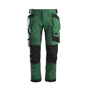 High Visibility Workwear Safety Work <b>Pants</b> for Men Hi-Vis Reflective Multi-Pocket Trousers - Product Image 2
