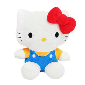 Figura de Peluche Clásica de Hello Kitty de Sanrio, Edición Ecológica, 14 cm, para Ocasiones de Cumpleaños - Product Image 1