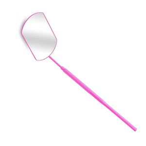 Rectangle Eyelash Mirrors Rectangle Shape Eyelash Mirrors For Lash Artists Baby Pink Heart Lash Mirror - Product Image 6